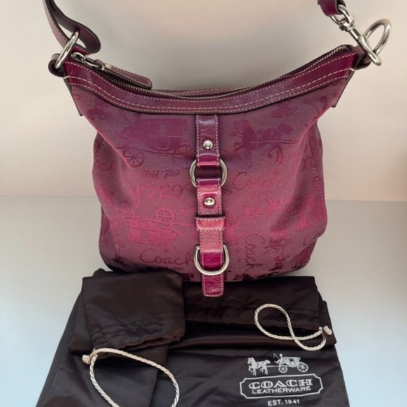 COACH TRADEMARK LOGO RARE Coach Chelsea EXC Coach Horse & Carriage LOGO VINTAGE - Picture 8 of 8